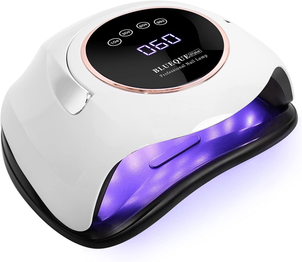 Nail lamp 180W LED UV - draagbaar met handvat - snelle droging - ideaal voor nagelkunst - SnelShoppen