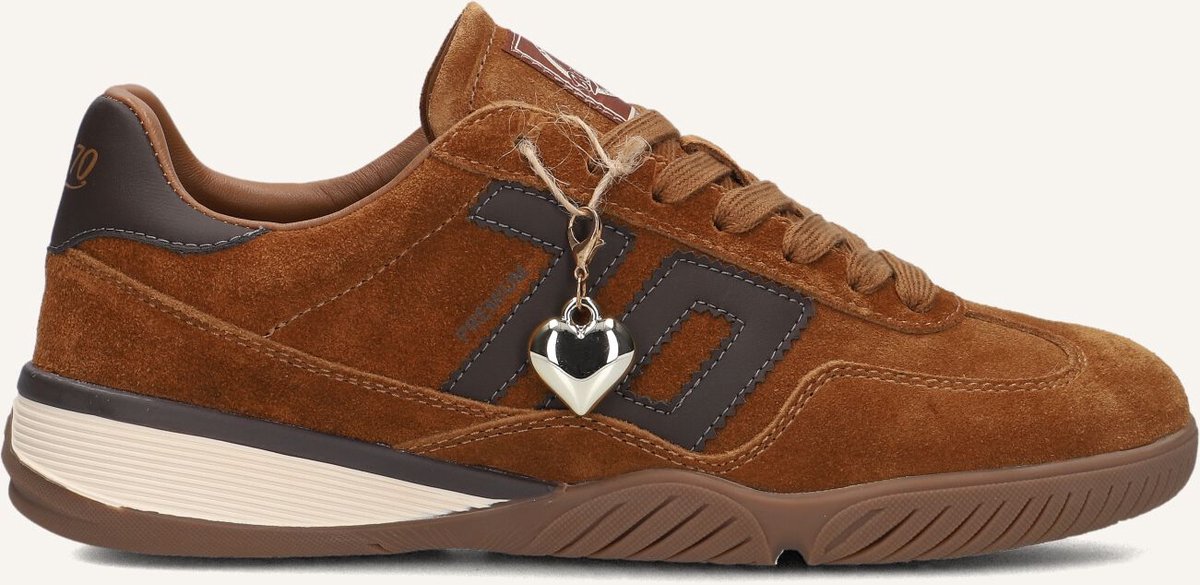 BACK70 Fireball Sneakers - Suède - Dames - Bruin - Maat 41