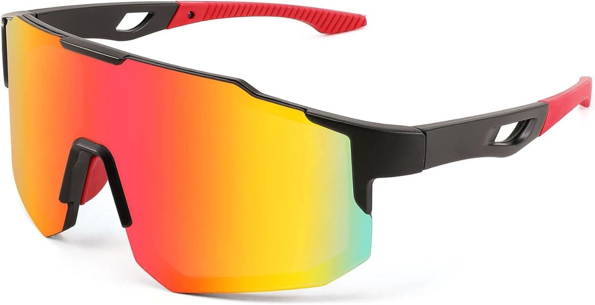 Sportzonnebril Mannen Vrouwen Fietsbril Gespiegelde Sportbril voor MTB Road Bike Biking Lopen Enduro met UV400 Bescherming B2388