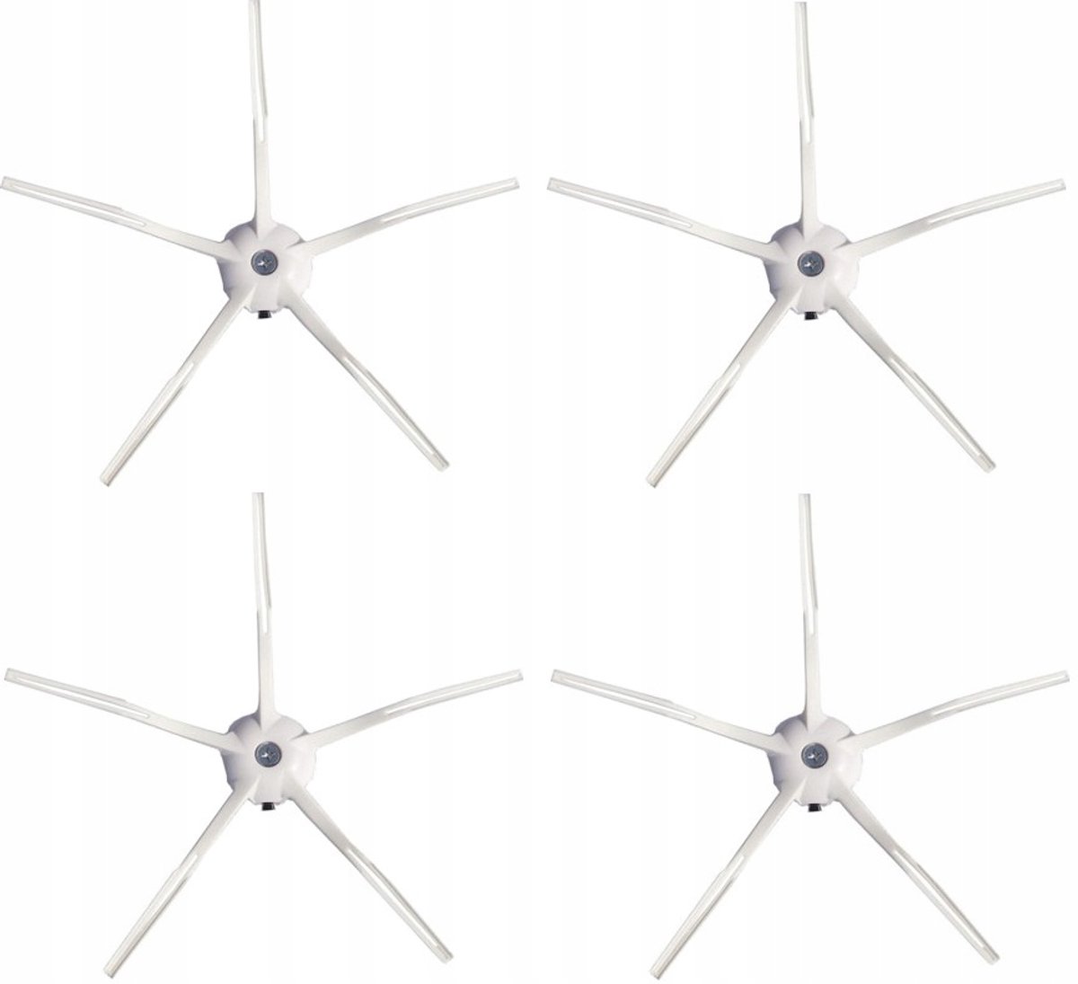AreoSe - Zijborstels voor RoboRock S5 S6 S7 Q7 - 4 stuks