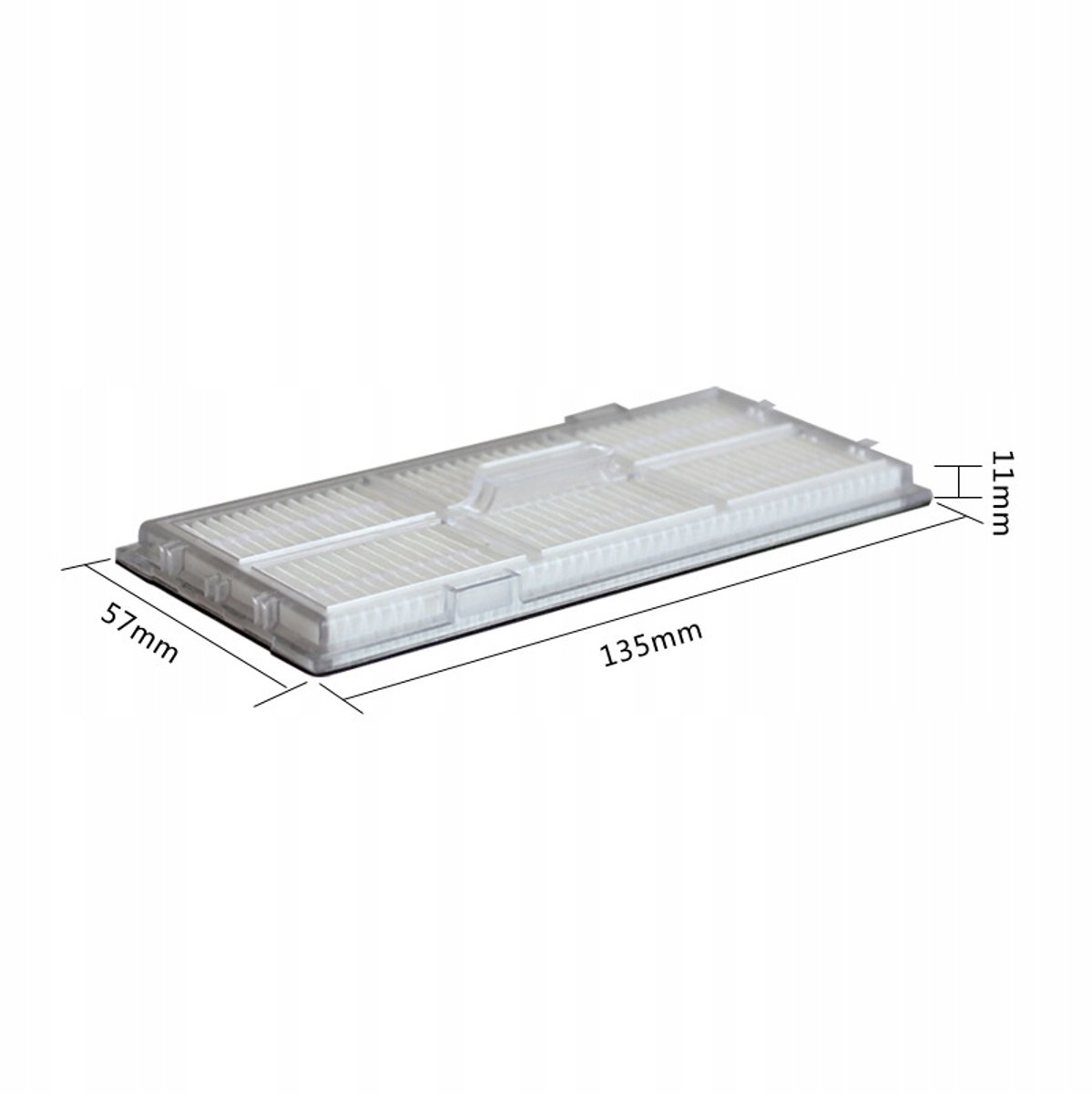 AreoSe - HEPA-filter voor Roborock S7, S7 Plus, S7 Max S8 S8 Plus - 4 stuks