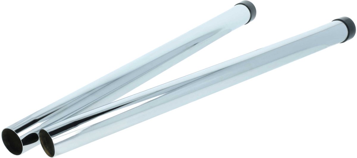 vhbw 3x stofzuigerbuis, 3-delig met verlengstuk, compatibel met Numatic PBT 230/1, PBT230, NVQ900 stofzuigers – 32 mm aansluiting, 50 - 150 cm, zilver