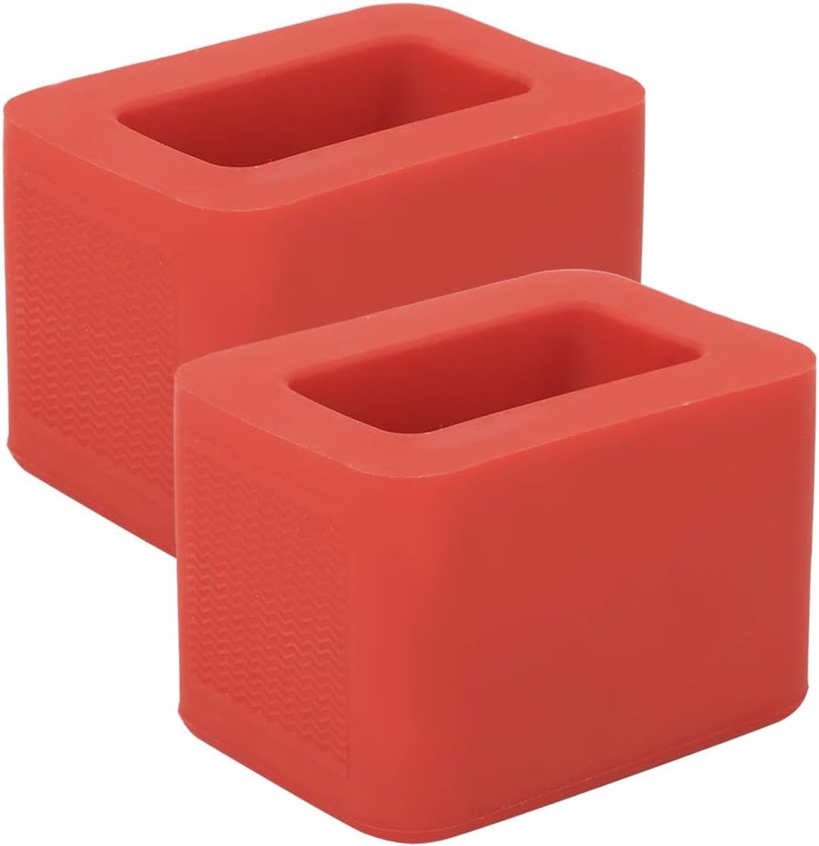 2 Stks Autogordel Gesp Houder, Siliconen Veiligheidsgordel Guard Ontvanger Veiligheidsgordel Gesp Houder Universele Auto Accessoires Voor Auto(Rood)