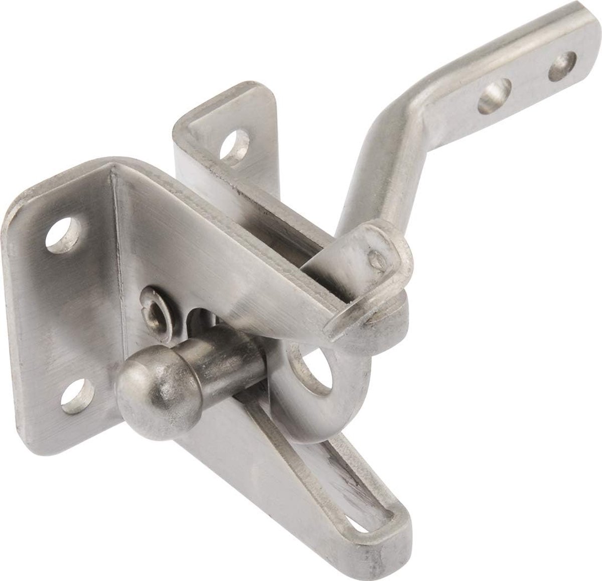 Essentials 853340 Universele poortvergrendeling roestvrij staal, 4,7 x 9,5 x 19,1 cm