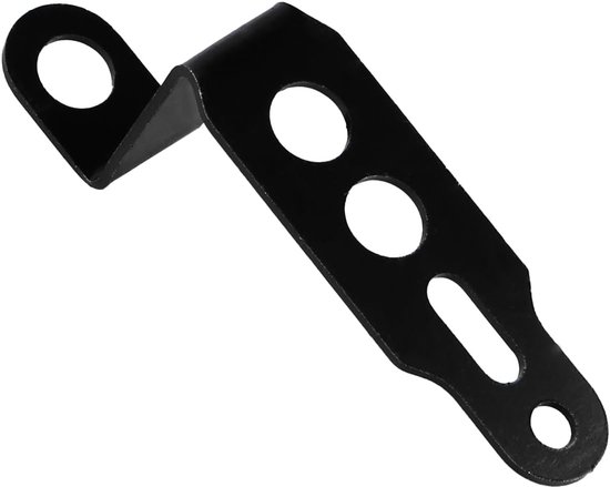 motorfiets houder, koplamp verlenging, achteruitkijkspiegel houder voor off-road fiets vrachtwagen, 2 stuks zwart — afbeelding 2