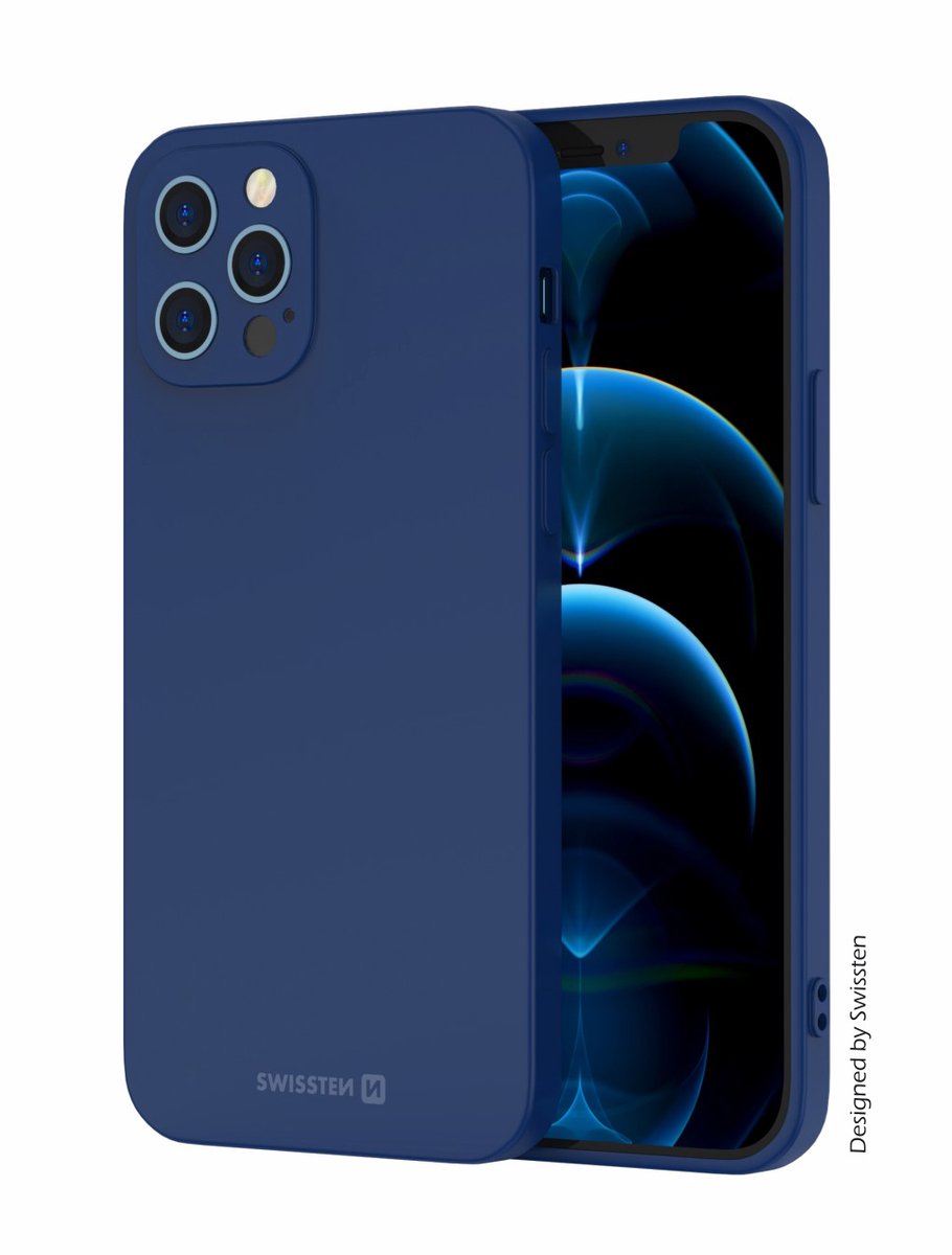 Swissten Soft Joy hoesje - Geschikt voor iPhone 11 - Blue