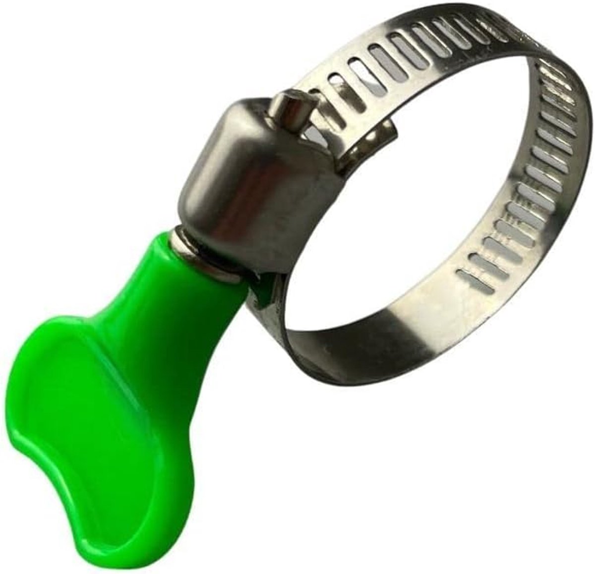 roestvrij staal vlindervleugel (PVC) binnenlandse Type slangpijpclips 16-25mm (8mm bandbreedte) x1
