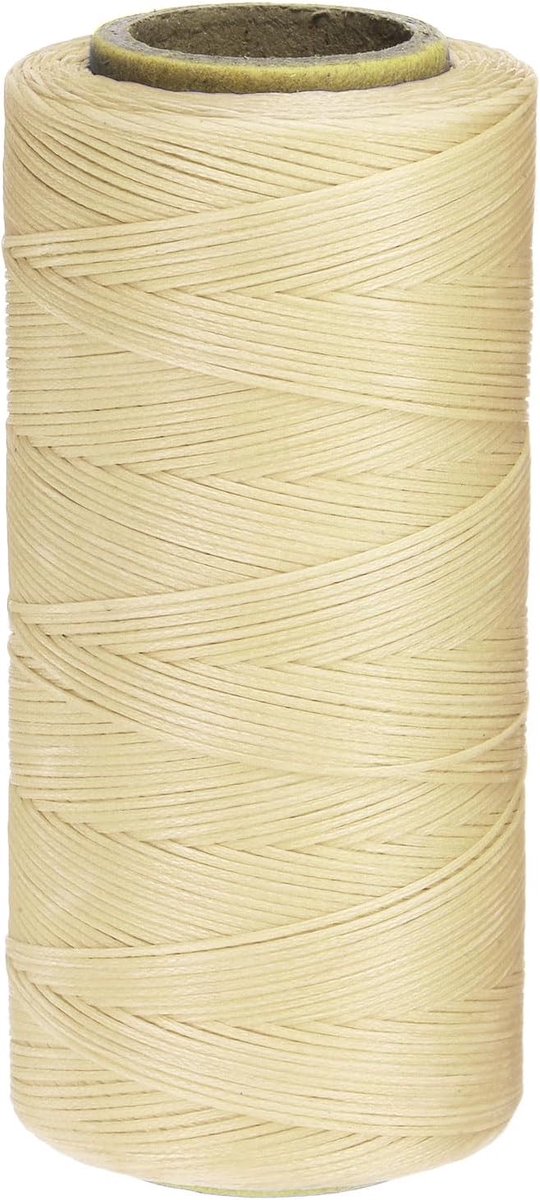 Naaien van leer, 247 m, waskoord van polyester voor linnen voor lederhandwerk, binden, reparatie van schoenen, crème
