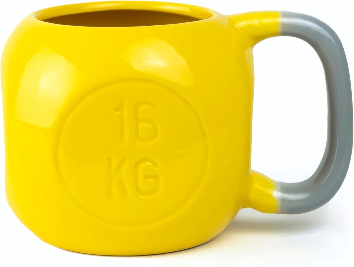 Koffiemok 500 ml – Fitness & Gym Mok – Origineel Cadeau Man – Keramiek – Magnetron- en Vaatwasserbestendig | Fitnesscadeau voor heren, crossfit/gym/gym, origineel sportdesign. Keramiek is magnetron- en vaatwasmachinebestendig.