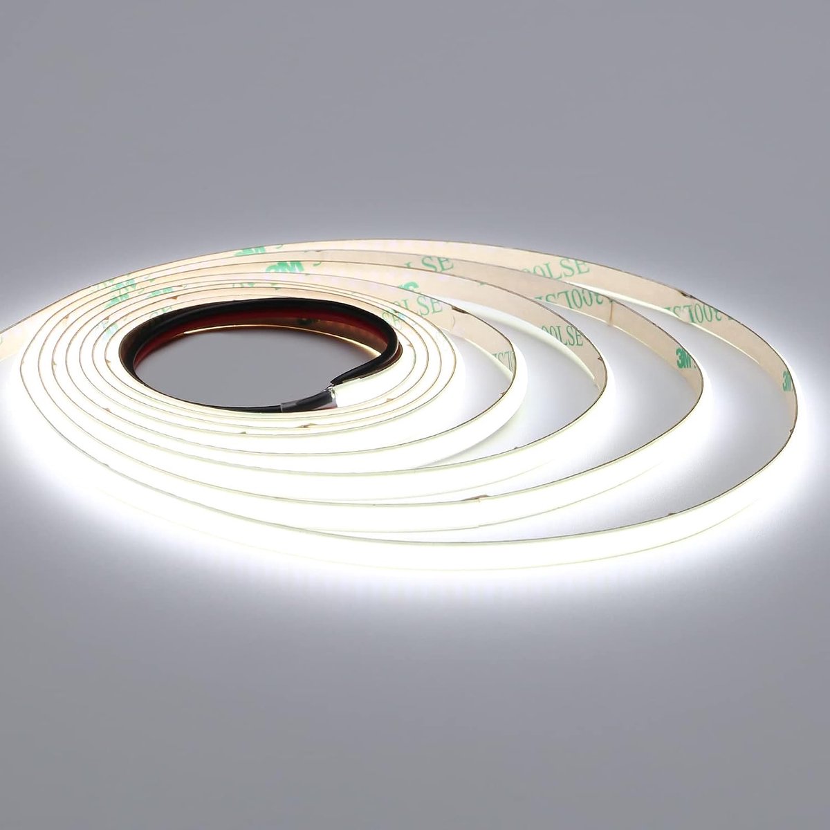 LED Strip 12V 5mm - 6000K Koud Wit - Zelfklevend - Uniforme Verlichting voor Keuken - SnelShoppen