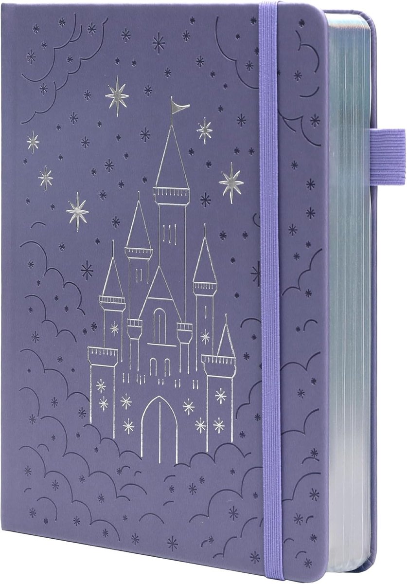Notitieboek A5 - Hardcover PU Leer - Dotted 5x5mm - Ideaal voor dagboek schrijven - SnelShoppen