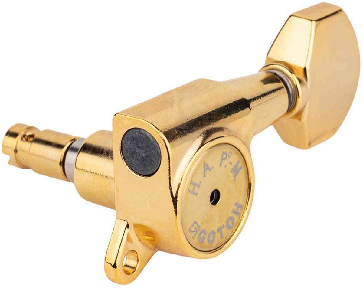Gotoh GTH13932 SG381 stemmechanieken met HAPM and 07 knoppen, 6L, goud
