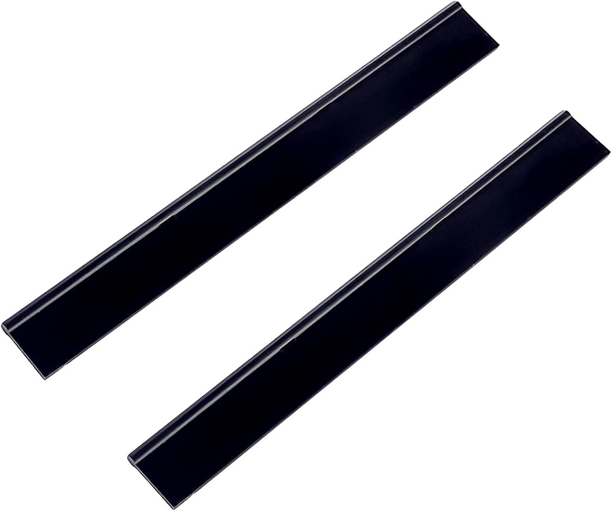 2 stuks vervangende lippenwissers, voor ramen, Ancable 280 mm | Voor accuzuigers, rubber, compatibel met WV1 WV2 WV5 WV50 WV55 WV60 WV75 WV75
