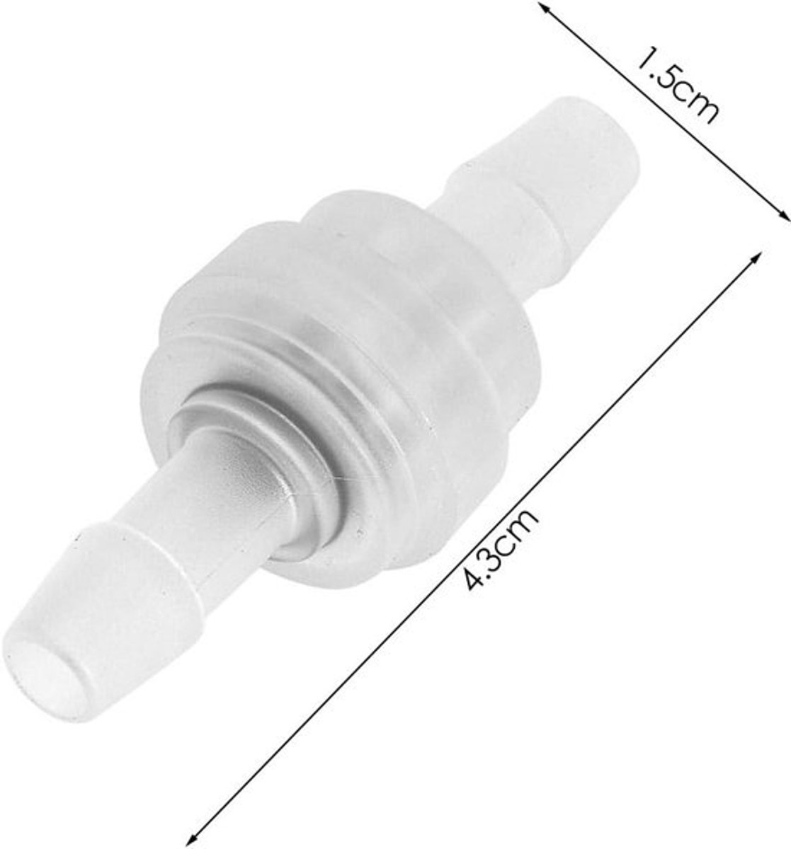Checkklep 6mm - 5 Stuks - Hoge Temperatuurweerstand - Corrosiebestendig - Duurzaam - Voor Waterbehandeling - Terugslagklep