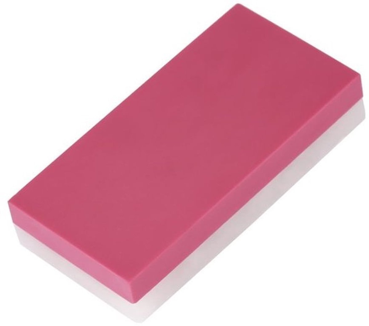Messenslijper Professionele Wetsteen - Dubbelzijdig - 3000/1000 Grit - Robijnse Oliesteen - Fijnkorrelig - Geschikt voor Messen/Scharen - Slijpsteen