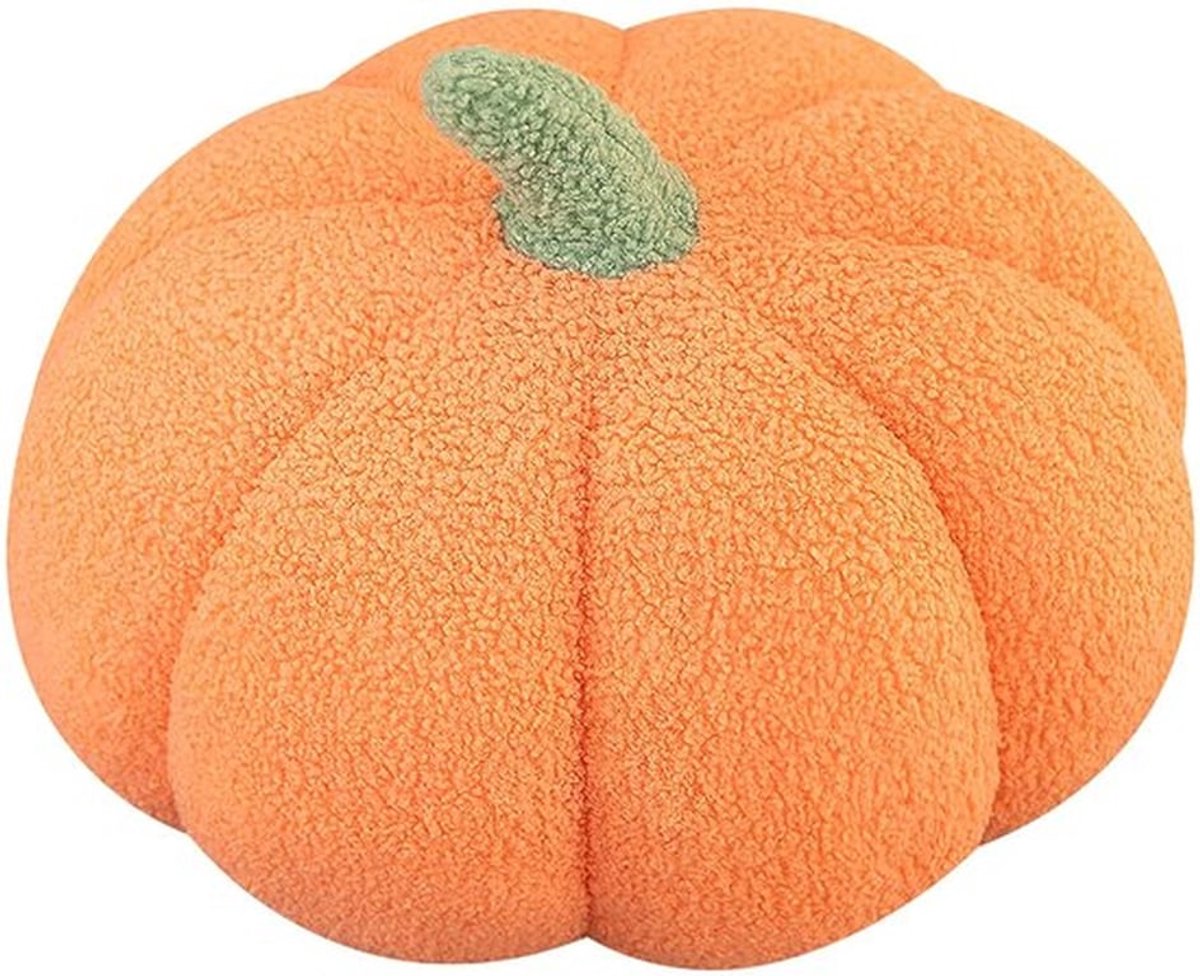 Decoratiekussen 3D Pompoen - Halloween Kussen - Pluche Kussen - Decoratie Kussen - Slaapkamer Kussen - Hoogwaardig PP-Katoen - Sierkussen