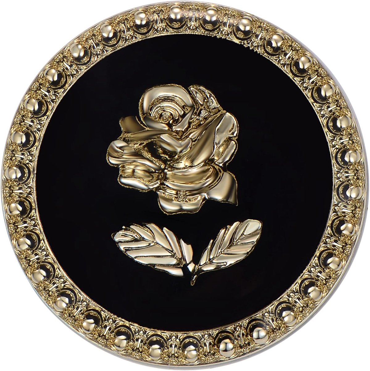 20 Kostbare Dirndl Traditionele Knoppen Goud Om Op Te Naaien, Knopen Jasje Zwart Groot ，öSenknöPfe Koperlegering Blazer, Jasje Knoop Metaal Kleding, Ornamental Knoppen (A20 18mm 23mm）
