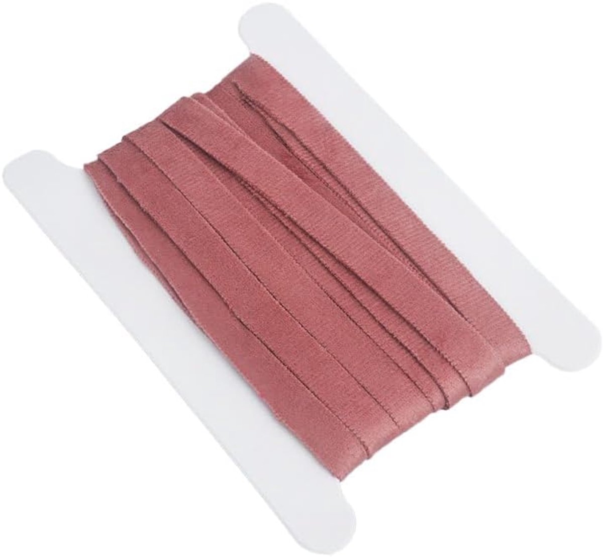 5 m fluwelen lint, dubbelzijdig decoratief lint, cadeaulint, fluwelen banden om te naaien, sierlint, stoffen band voor doe-het-zelf knutselen, geschenkverpakking, roze