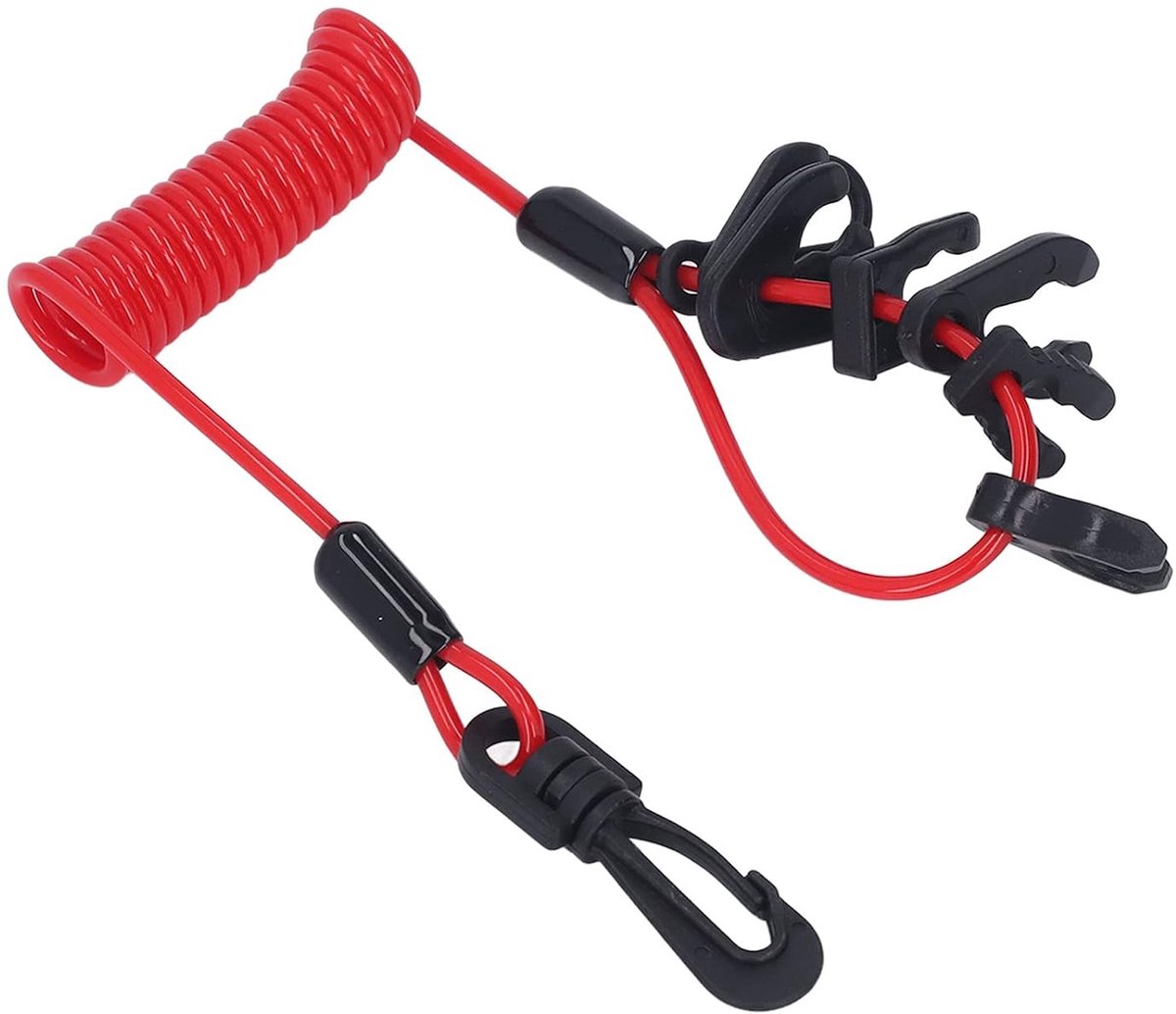 Boot Motor Schakelaar Lanyard Veiligheidstether Fietsboot Motorstop