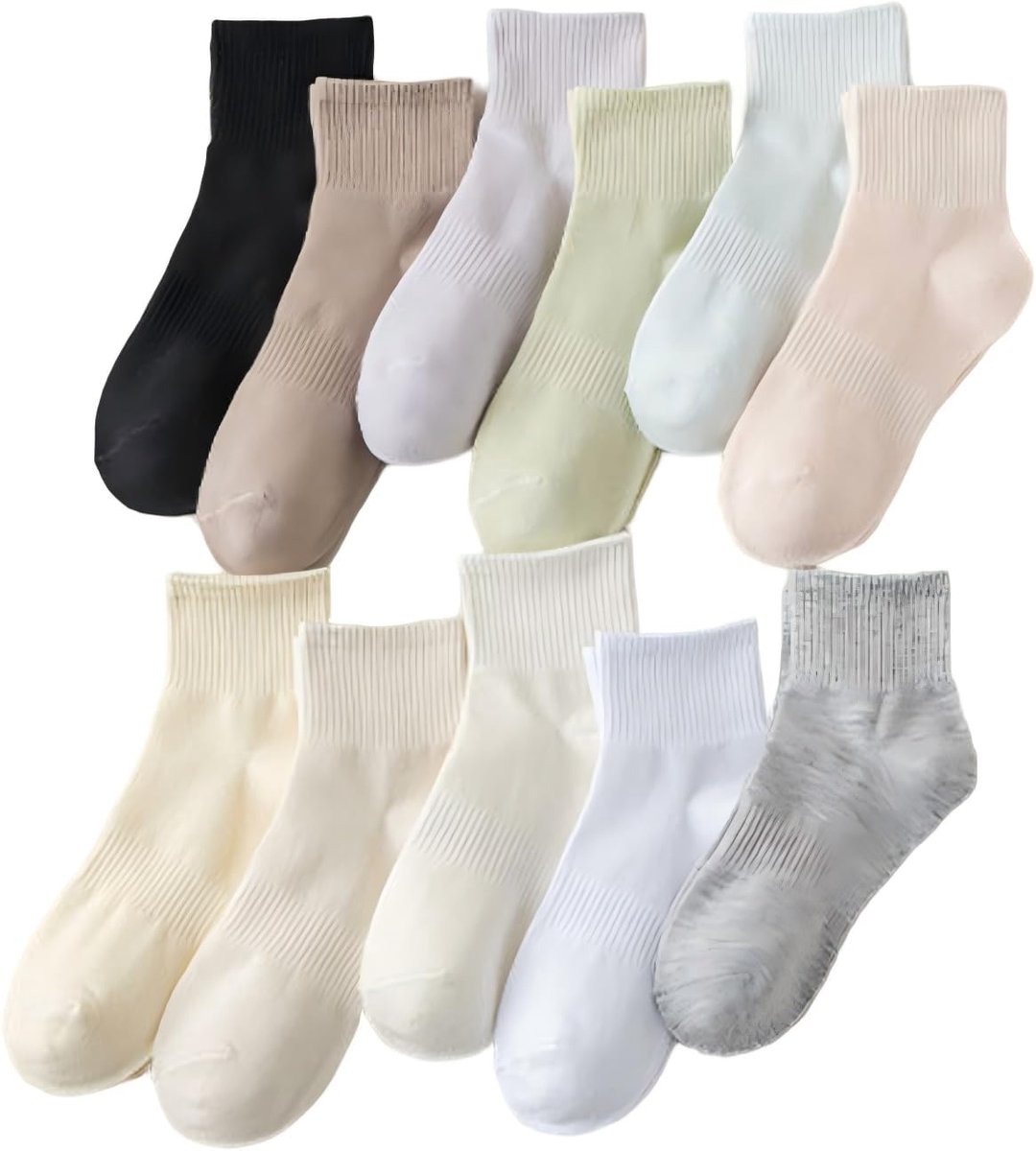 Bela Womens Crew Socks I308, One Size