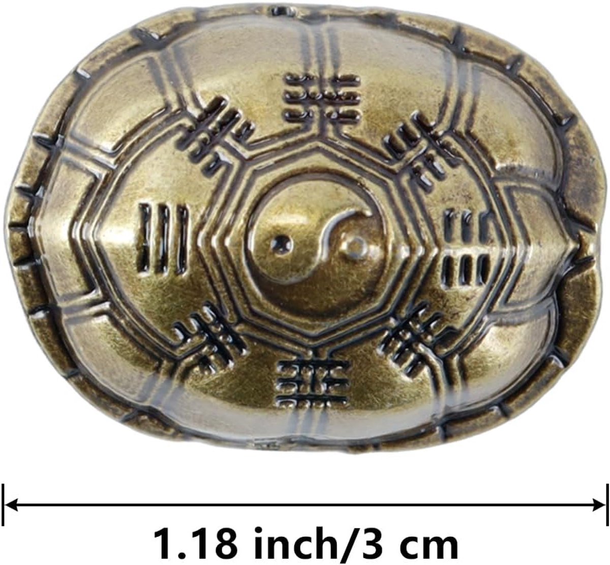 Schildpaddenschelp hanger Zinklegering Ornament Handgemaakte decoratie Waarzeggerij Schildpaddenschelp Chinese oude munt Waarzeggerij munten