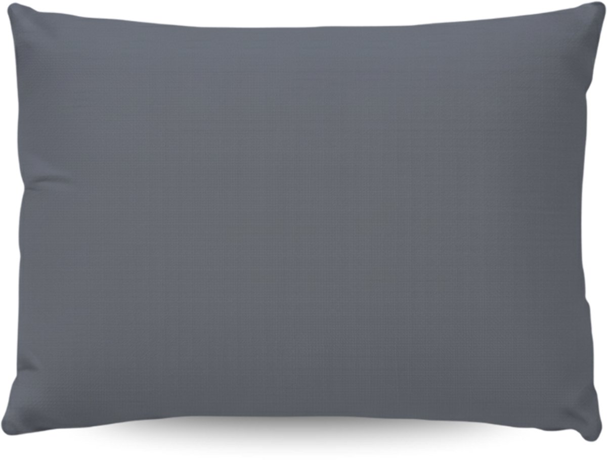 Zelesta Comfort Uni Kussenslopen Set van 2 - Steengrijs 80x80cm