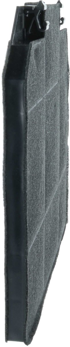 vhbw 2x actieve-koolfilter, compatibel met Alno 94961082200 AEF3860X afzuigkap - 26,5 x 23,5 x 1,5 cm