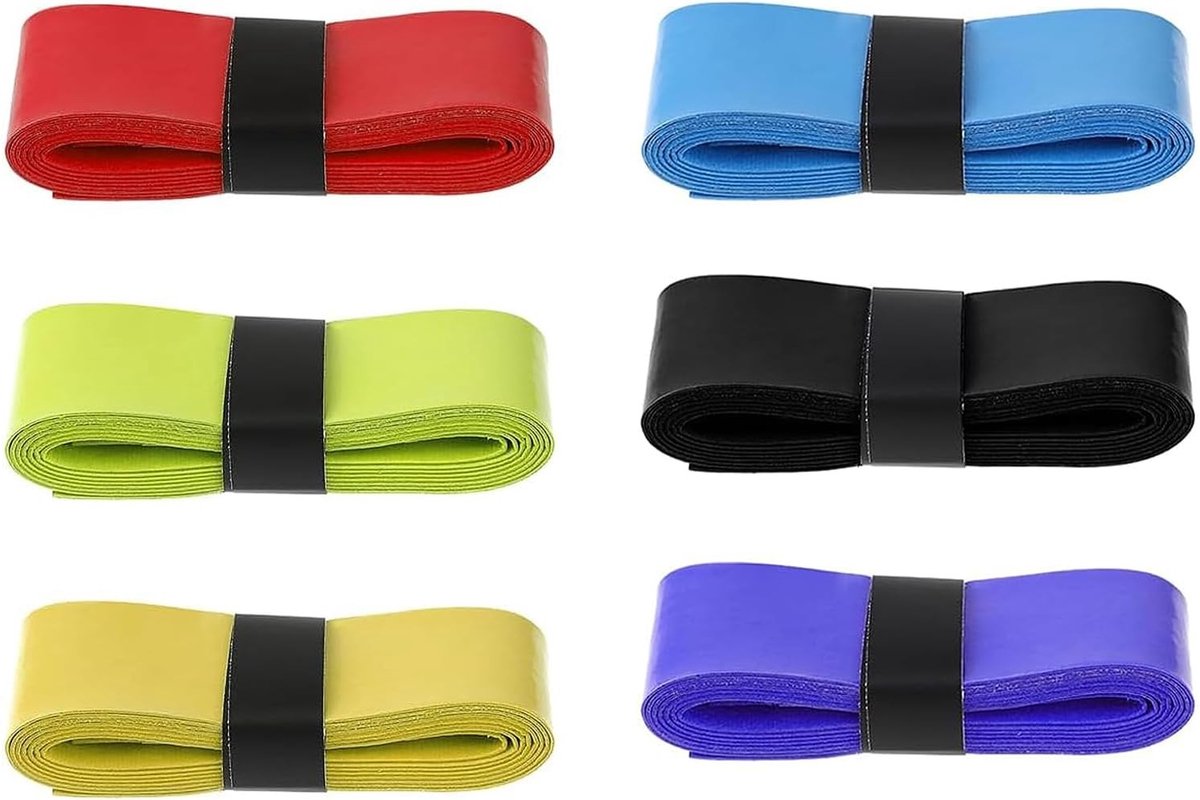 Set van 12 Grip Tape voor Rackets - Antislip Ultra Grip voor Tennis en Badminton, Ademend en Sneldrogend