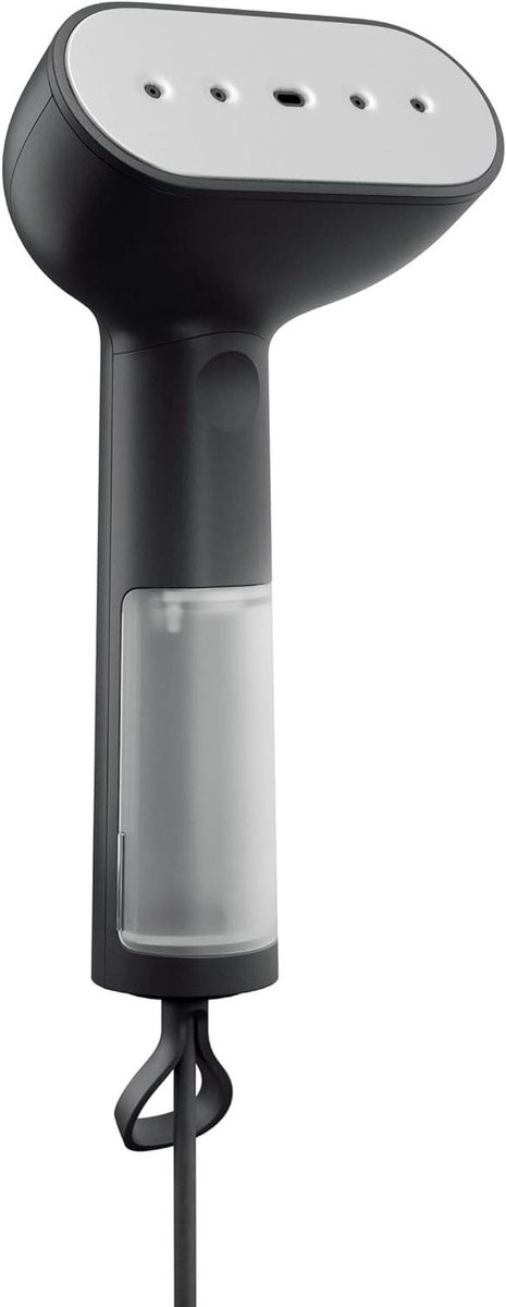 Handstomer - Kledingstomer Verticaal - Rimpels Verwijderen - Snel Opwarmend - 85 ml Reservoir - Zwart