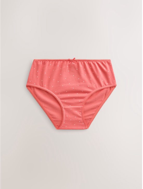 Next - Meisjes - Set van 7 slips - Rood
