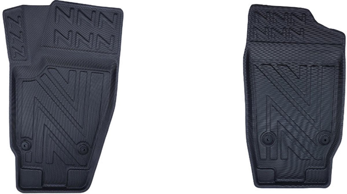 Rubbermatten Seat Cordoba 1997-2020 (voorset) - Premium carbonlook