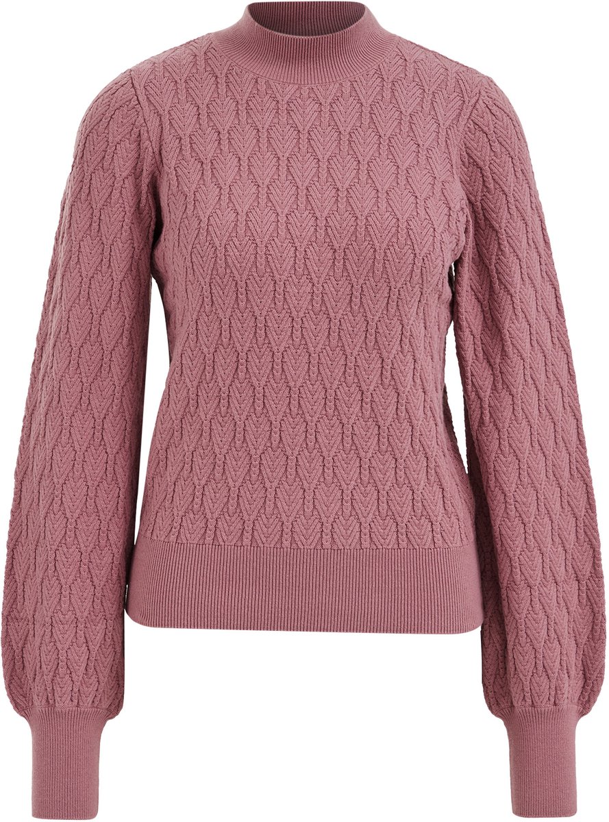 WE Fashion Dames gebreide trui met structuur