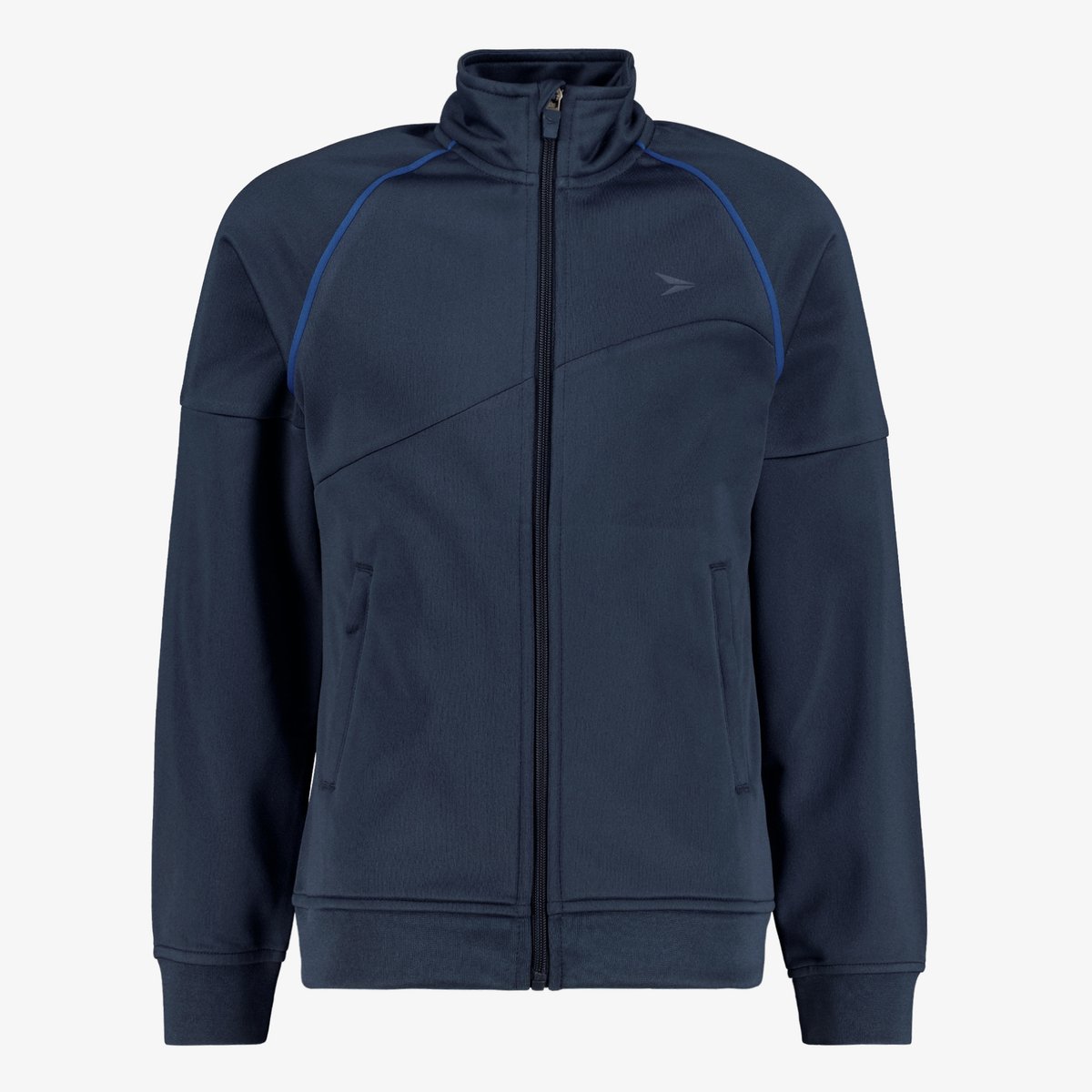 Dutchy kinder trainingsjas blauw - Maat 152