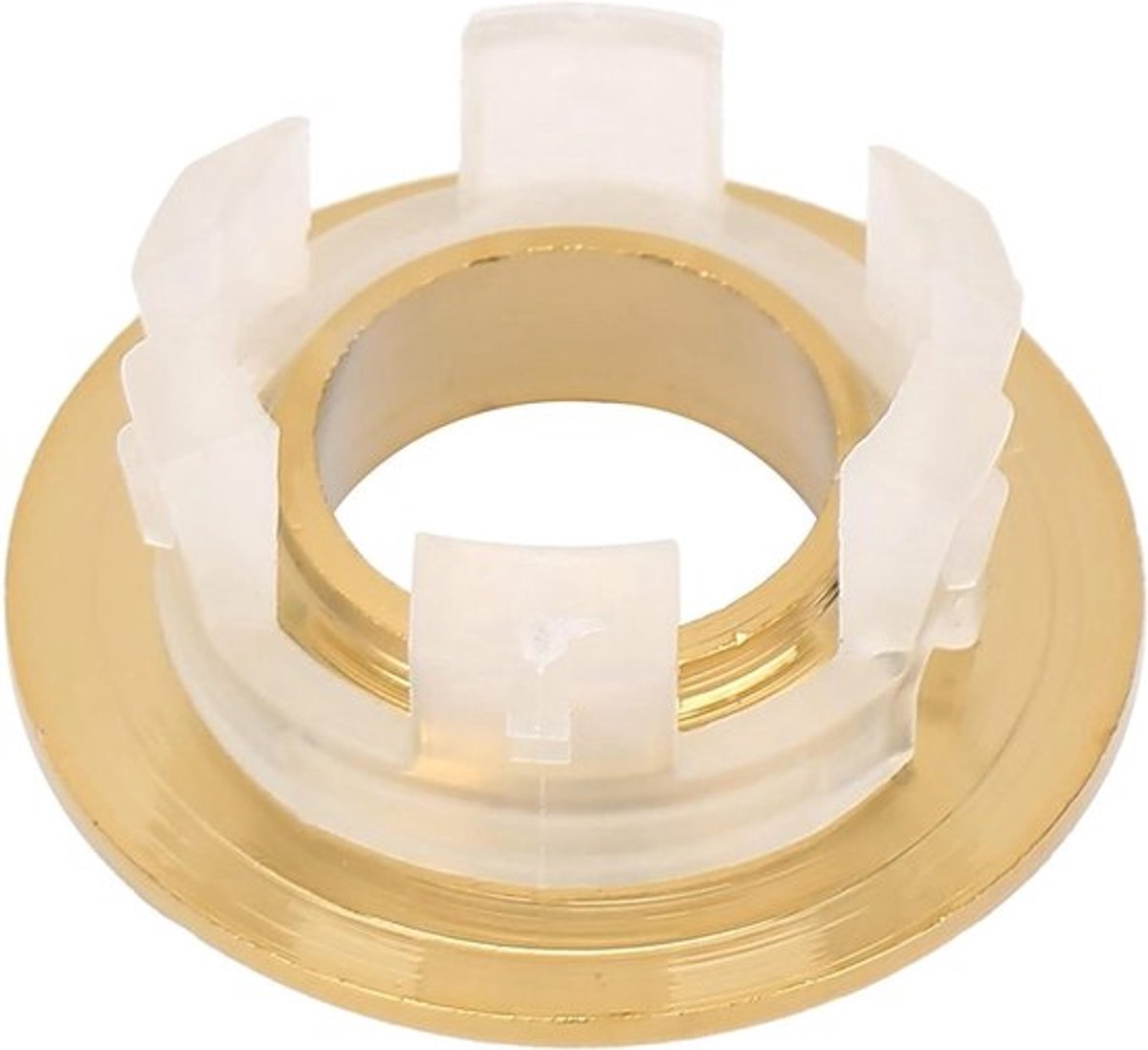 Badkamer Wastafel Overloop Trimafdekking Set - Ronde Gat Inzet Onderdelen - Decoratieve Ringen - Zinkmateriaal
