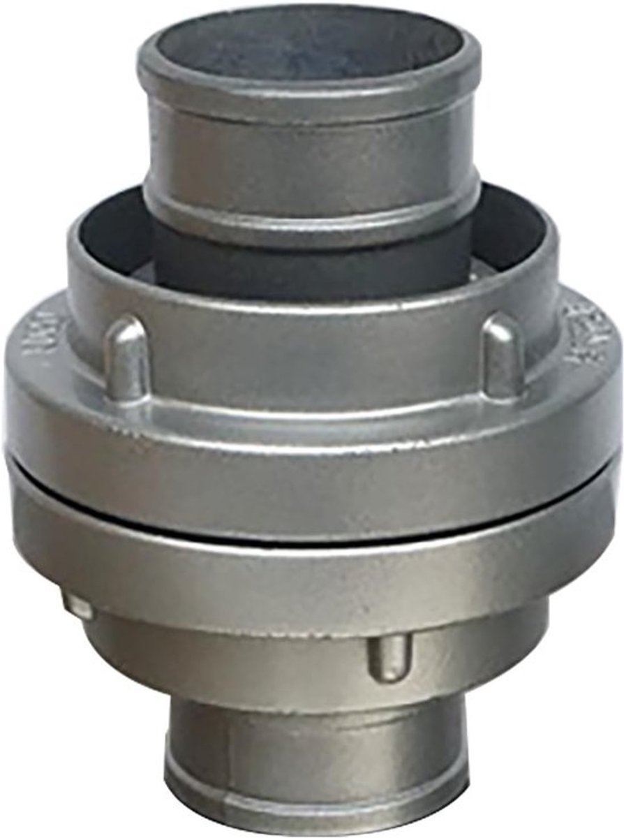 Brandslang Storz Koppeling - Slang Connector - Efficiënte Slangaansluiting - Anti-twist Design - 50mm - Zilver