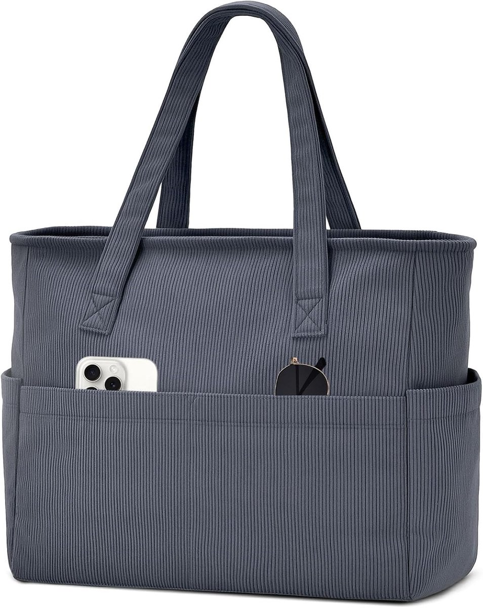 Strandtas groot - 9 vakken - waterdicht - zandproof - ideaal voor vakantie - SnelShoppen
