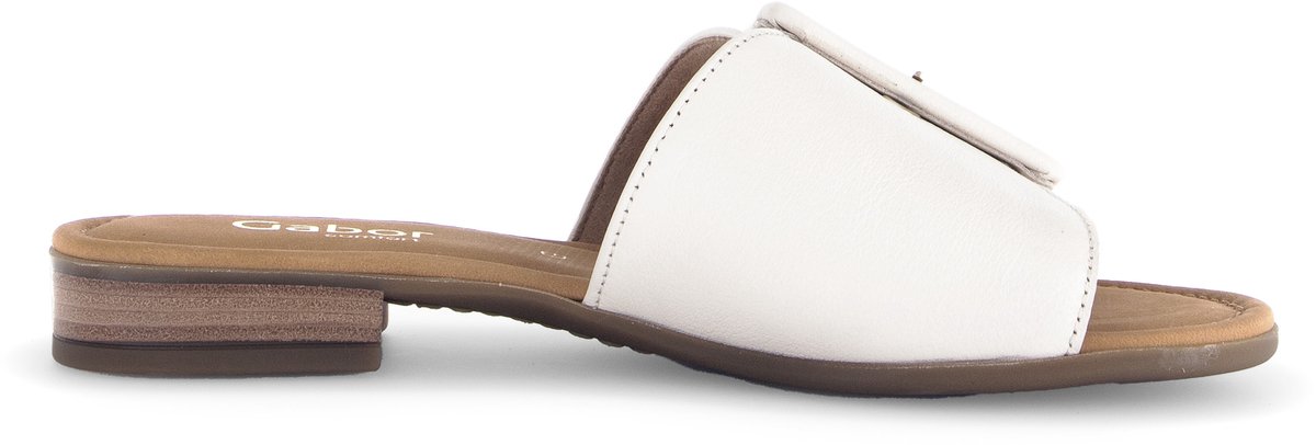 Gabor -Dames - crÈme - slippers & muiltjes - maat 37