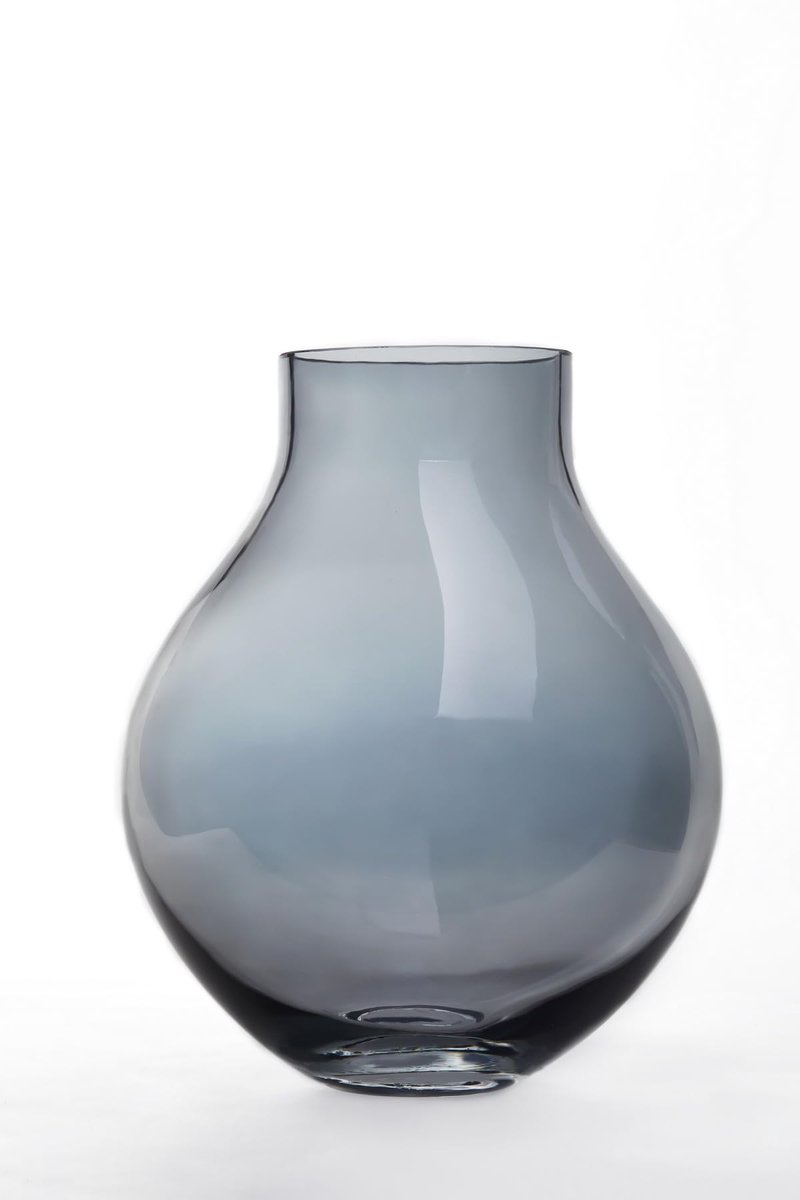 Vaas in bolvorm, hoogte 36 cm, Envie 36SI, glas dikte 9 mm