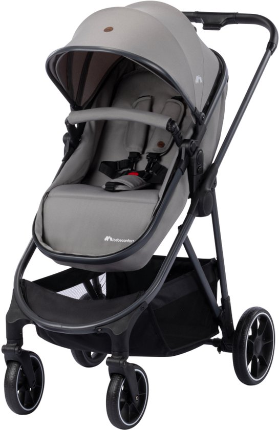 Bebeconfort Breeze Trio - 3-in-1 Kinderwagen met Autostoeltje - 0-4 jaar - Mineral Grey — afbeelding 3