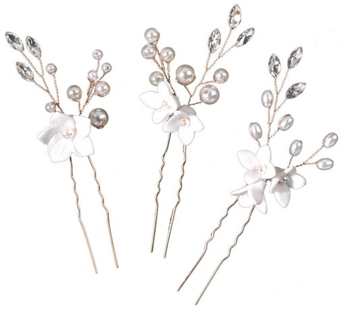 Store_8 - Wedding Flower Hair Pins - Bruidshaarspelden - Elegant