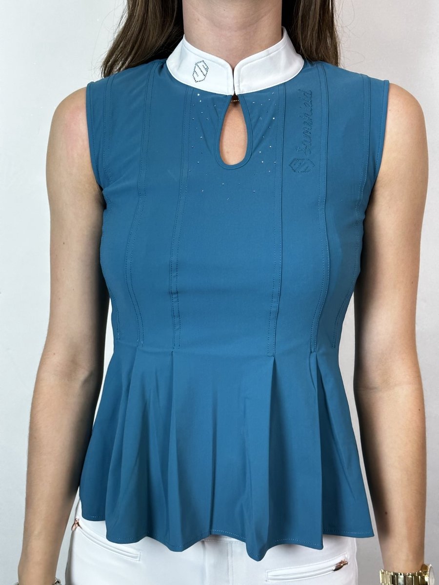 Samshield SS'22 Phoebe wedstrijdshirt - Ocean Depth - XS