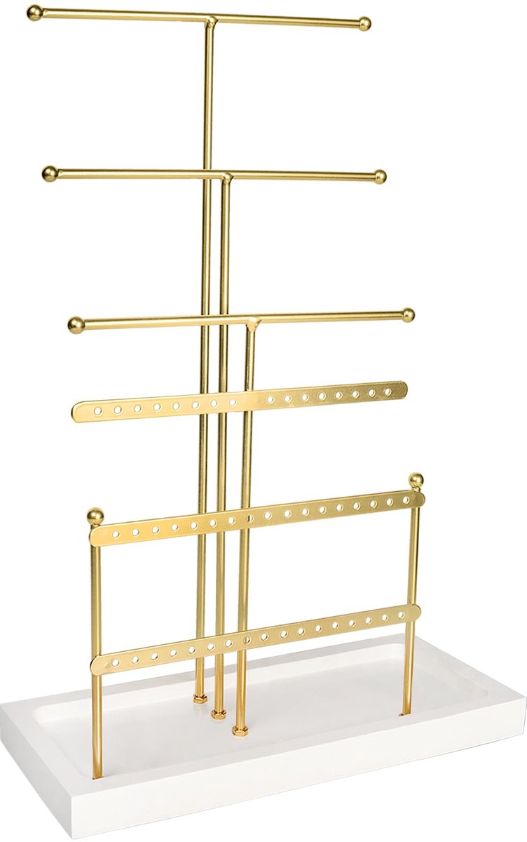 Display Stand pour Sieraden Bewaren voor Halskettingen,Armbanden,Oorbellen,Oorstekers,Ringen,Cadeau voor Meisjes en Vrouwen