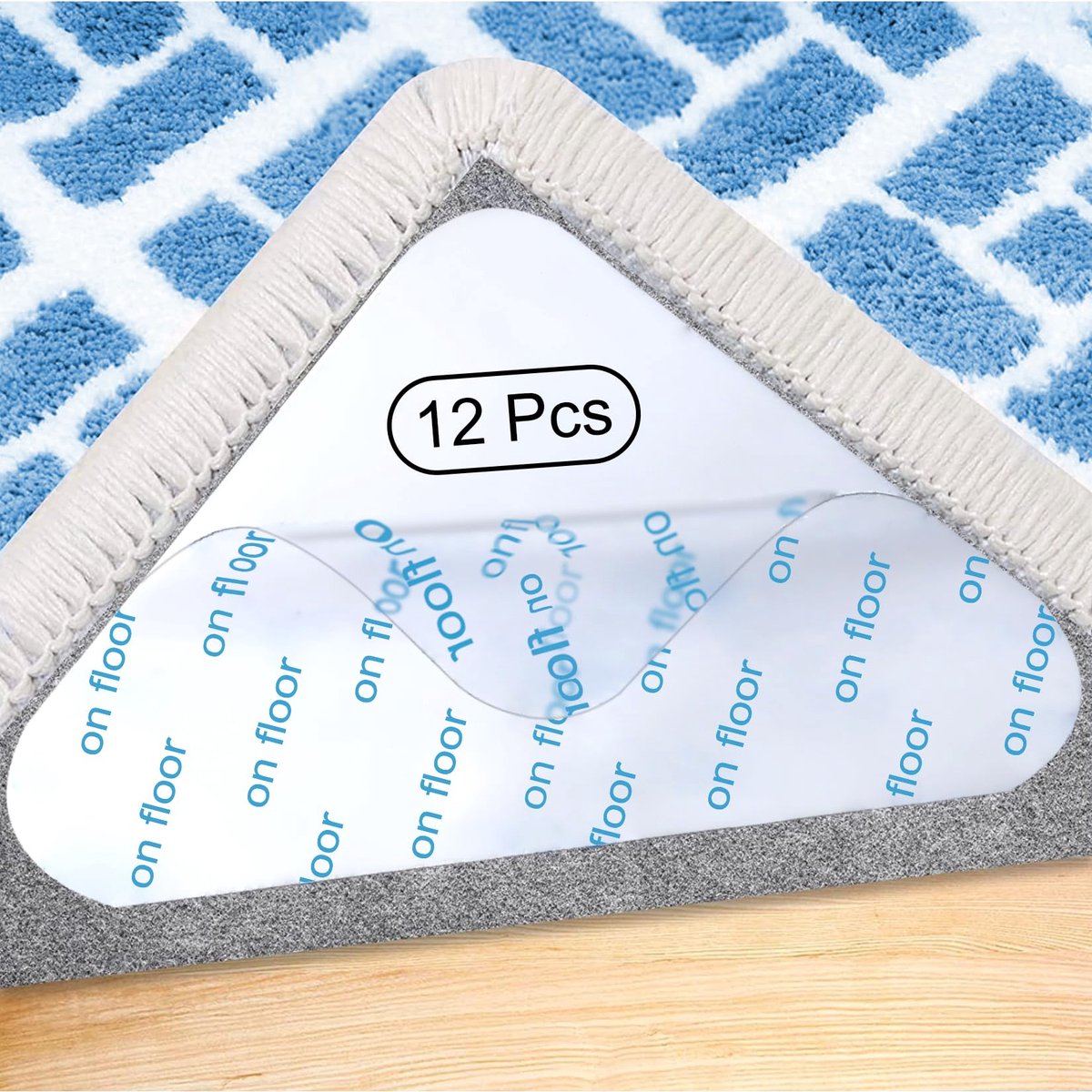 Vloerkleed Gripper (Wit)