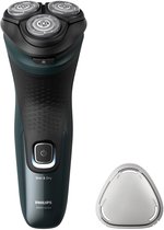 Philips Shaver 3000X Series X3052/00 - Elektrisch scheerapparaat – met trimmer – mannen - Donkergroen