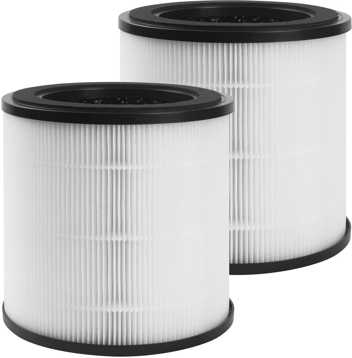 Dailygoods- HEPA Filter - 2-delige Reservefilterset - Vervangt FY0194/30/FY0293/30 - Voor Luchtreinigers AC0830/10/AC0820/30/AC0819/10 - Verwijdert 99,95% Deeltjes - Afmetingen 37,5x19x19cm - Luchtfilter