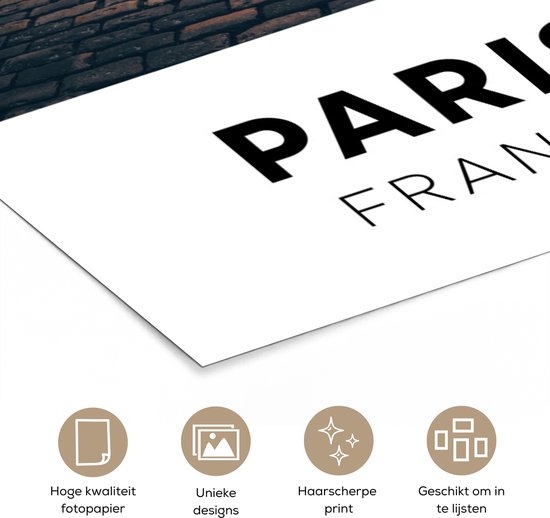 Affiche Paris - France - Tour Eiffel - 75x150 cm