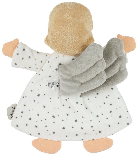 Knuffeldoek Beschermengel voor Baby's en Peuters - Zacht Velours en Nicki - Speelgoed voor Onderweg — afbeelding 5