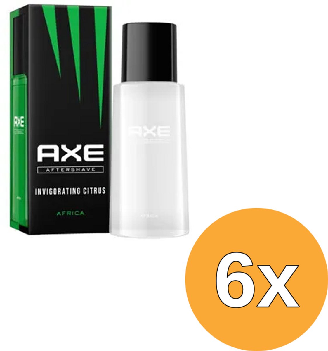 6x Axe Aftershave Africa (100 ml)