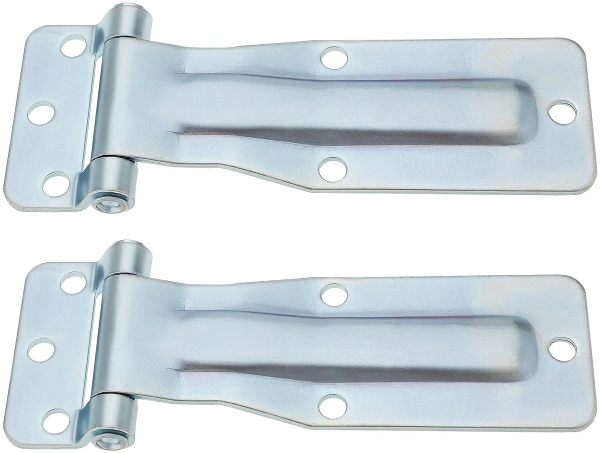 Dailygoods- Scharnier Heavy Duty - Stalen Scharnieren - Gegalvaniseerd - Duurzaam - Meerdere Toepassingen - Corrosiebestendig - Deurscharnier