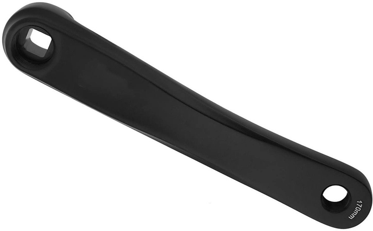 Dailygoods- Crankarm 170 Mm Lengte - Aluminium - Kleurvast - Eenvoudig Te Installeren - Compatibel Met Vele Modellen - Fietsreparatieaccessoire - Fietscrank